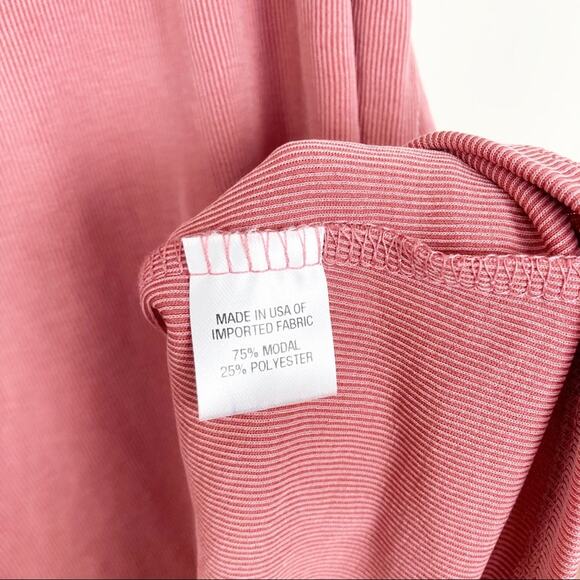 DREW Mauve Ribbed Choker Cut Out RIbbed Sleeveless Dress Sz S - Picture 5 of 6